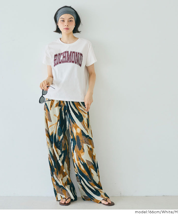 粗體LOGO撞色圓領短袖上衣 Tee 親子裝