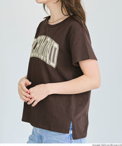 粗體LOGO撞色圓領短袖上衣 Tee 親子裝