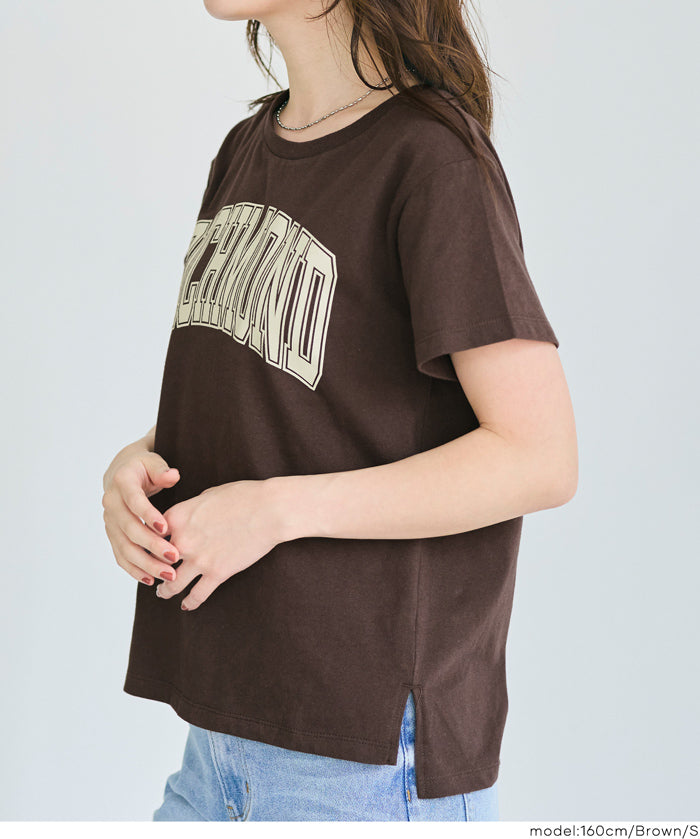 粗體LOGO撞色圓領短袖上衣 Tee 親子裝