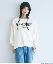 慵懶感飛鼠長袖T恤 T-shirt