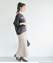 慵懶感飛鼠長袖T恤 T-shirt