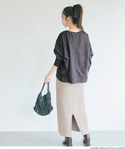 慵懶感飛鼠長袖T恤 T-shirt