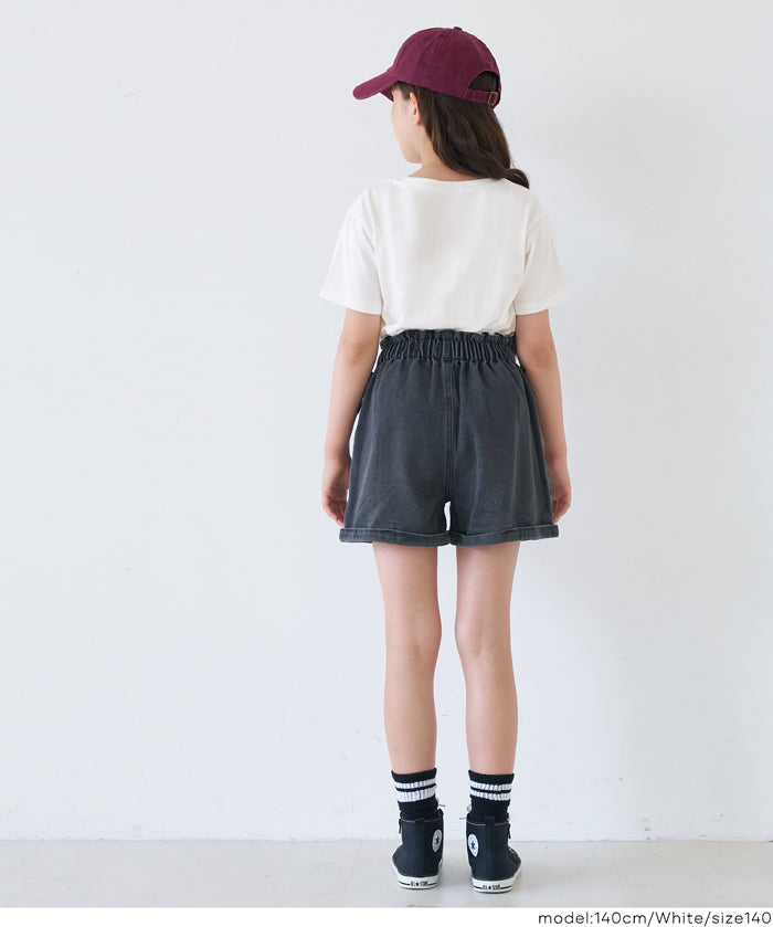 童裝粗體英字logo棉質短袖上衣 親子裝