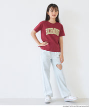 童裝粗體英字logo棉質短袖上衣 親子裝