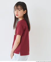 童裝粗體英字logo棉質短袖上衣 親子裝