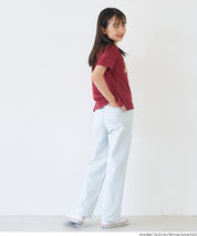 童裝粗體英字logo棉質短袖上衣 親子裝