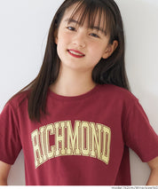 童裝粗體英字logo棉質短袖上衣 親子裝