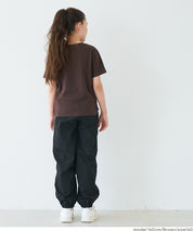 童裝粗體英字logo棉質短袖上衣 親子裝