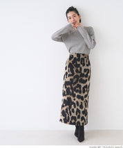 【Top Knit】Basic Multicolor Crew Neck Top