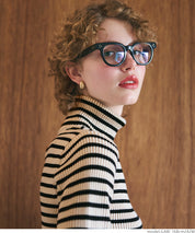 【Top Knit】Basic Multicolor Turtleneck Top