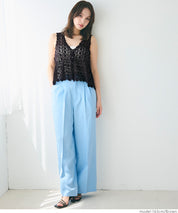 Sheer Lace V-Neck Vest