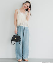 Sheer Lace V-Neck Vest