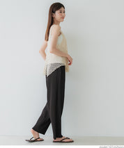 Summer crochet outer vest