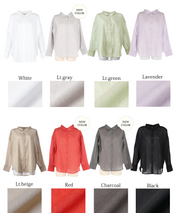 Lightweight Cotton Button-Down Shirt