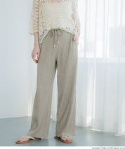 Willow Pleated Casual Wide Pants