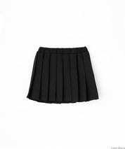 Children's Japanese style all-match elastic pleated skirt