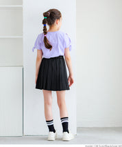 Children's Japanese style all-match elastic pleated skirt