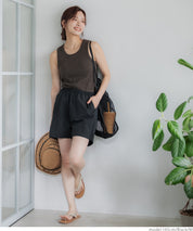 Water-repellent nylon sports shorts