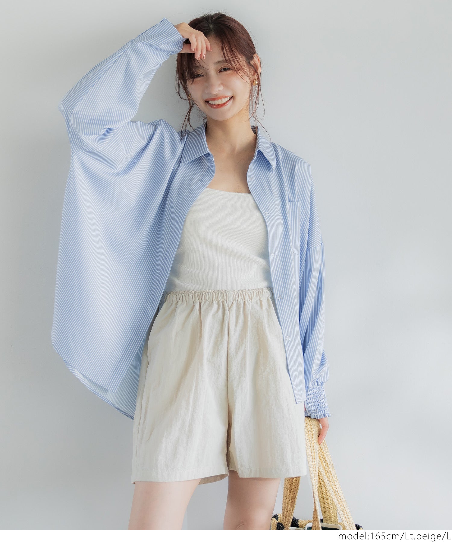 Water-repellent nylon sports shorts