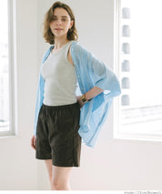 Water-repellent nylon sports shorts