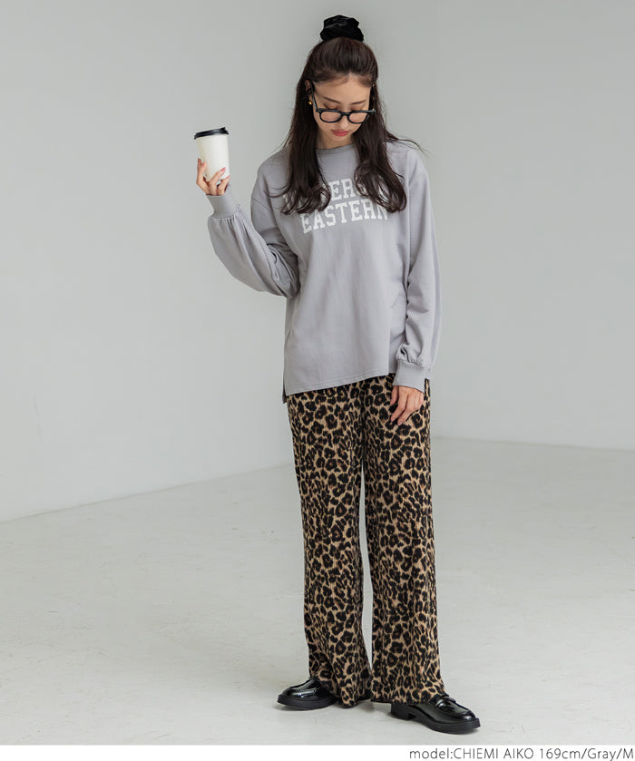 Lightweight assorted logo sweatshirt