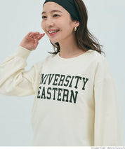 Lightweight assorted logo sweatshirt