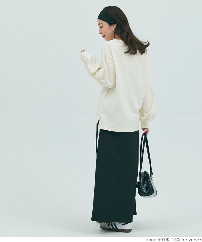 Lightweight assorted logo sweatshirt