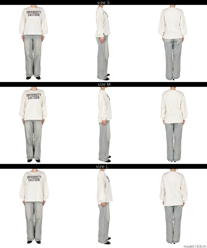 Lightweight assorted logo sweatshirt