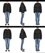 Heart quilted peplum jacket