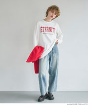 Assorted print long sleeve T-shirt