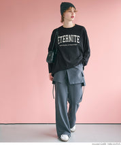 Assorted print long sleeve T-shirt