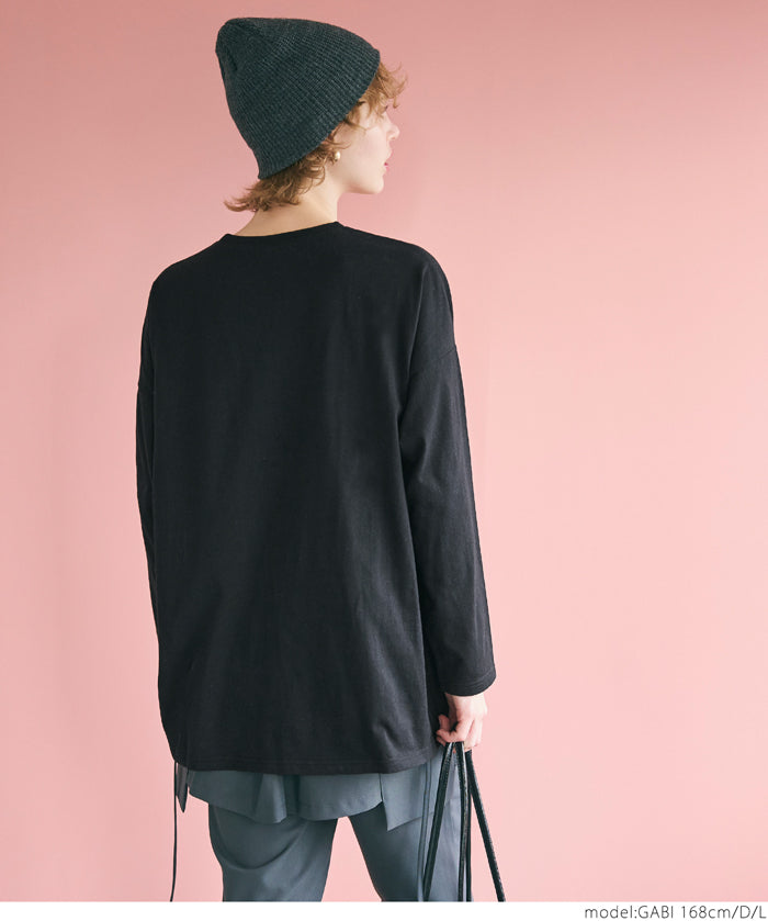 Assorted print long sleeve T-shirt