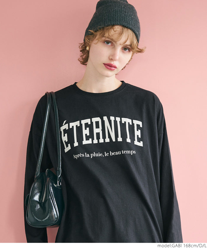 Assorted print long sleeve T-shirt