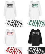 Assorted print long sleeve T-shirt