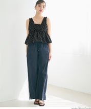 Japanese style pleated short vest