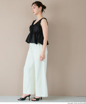 Japanese style pleated short vest