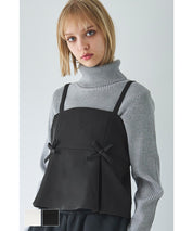 Double ribbon camisole