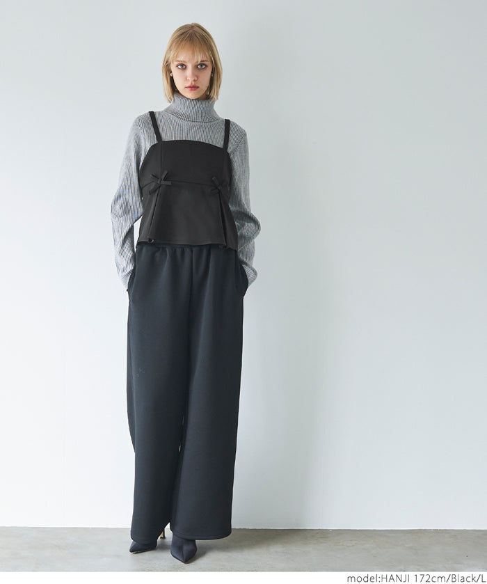 Double ribbon camisole