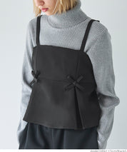 Double ribbon camisole