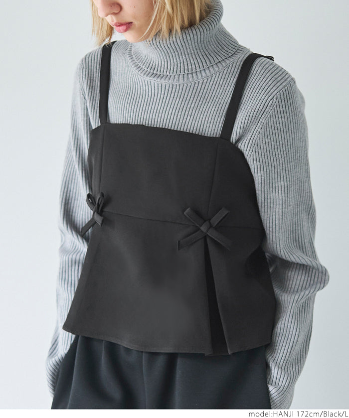 Double ribbon camisole