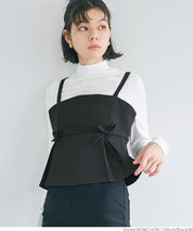 Double ribbon camisole