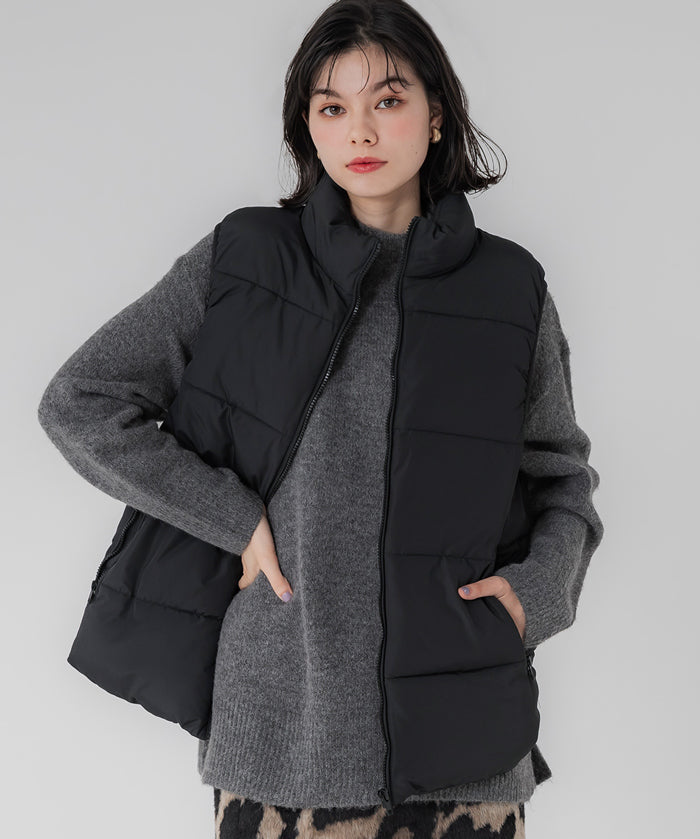 Tail cut padded vest