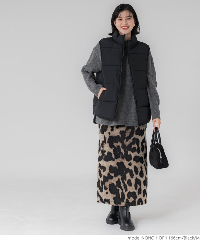 Tail cut padded vest