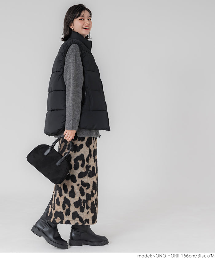 Tail cut padded vest