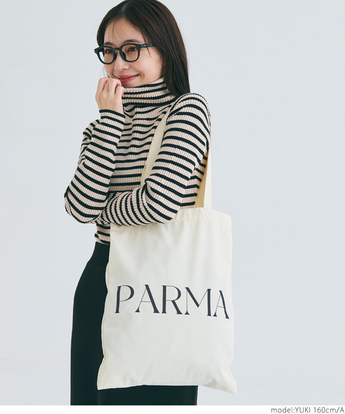 Assorted canvas logo tote bag