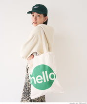 Assorted canvas logo tote bag