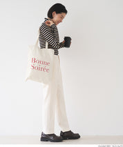 Assorted canvas logo tote bag