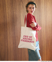 Assorted canvas logo tote bag