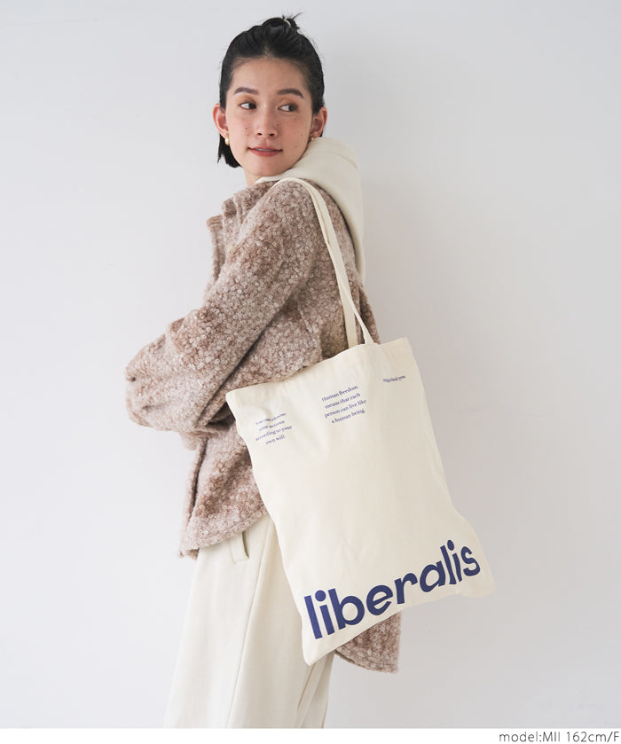 Assorted canvas logo tote bag