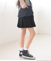 Kids short pleated skirt